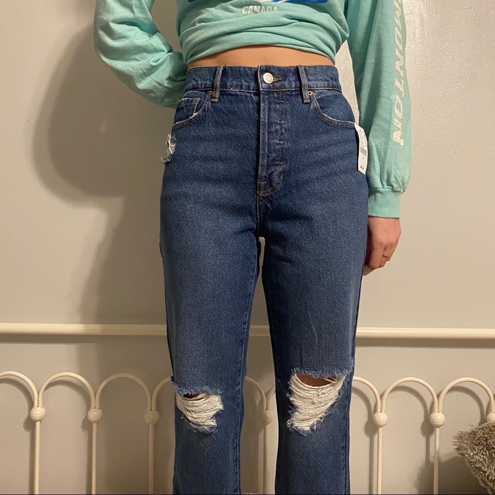 PacSun High Rise Straight Leg Jeans - Picture 4 of 8